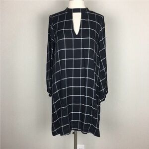 Loft plaid dress